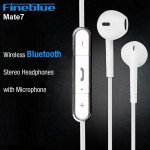Wholesale Magnetic Sports Bluetooth Stereo Headset Mate 7 (While)